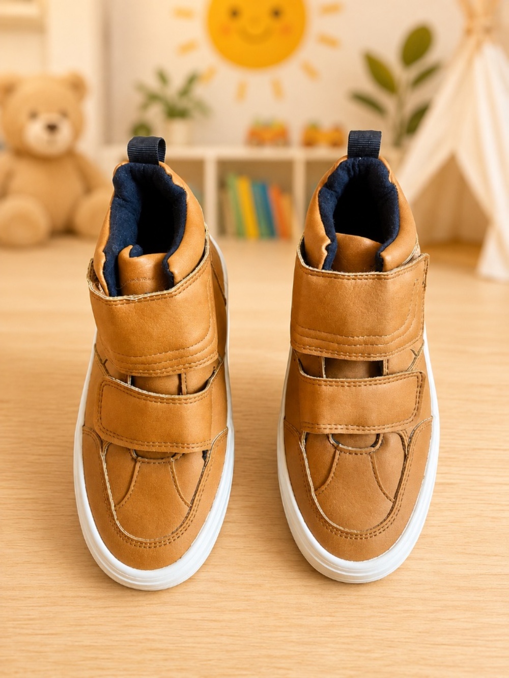Zara Kids High-Top Sneakers / Boots – Size EU 28/29 (US Toddler 11–11.5) 🤎